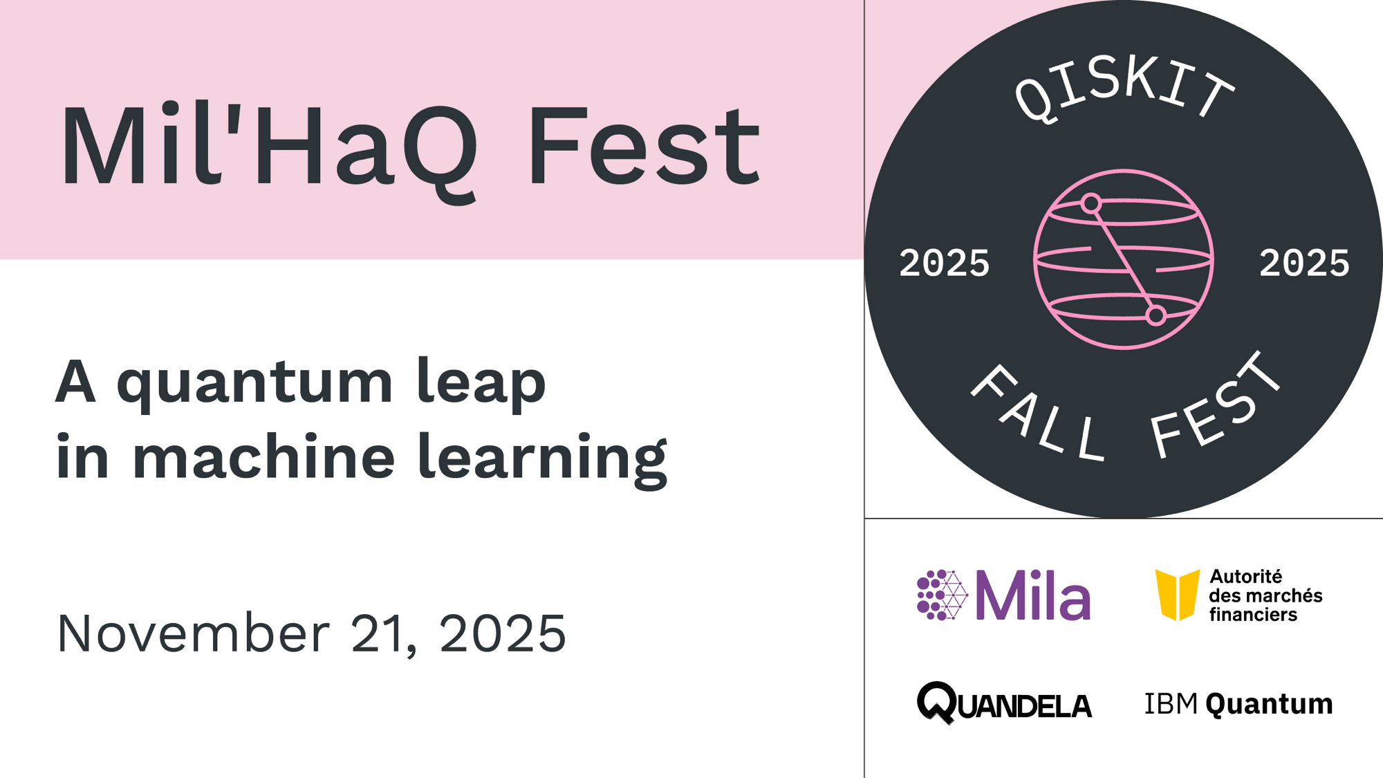 First place at the Mila Mil'HaQ Quantum AI Hackathon 2025